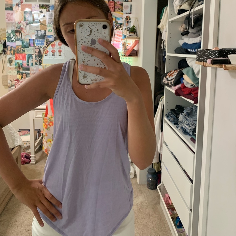 Purple Lululemon Tank Top